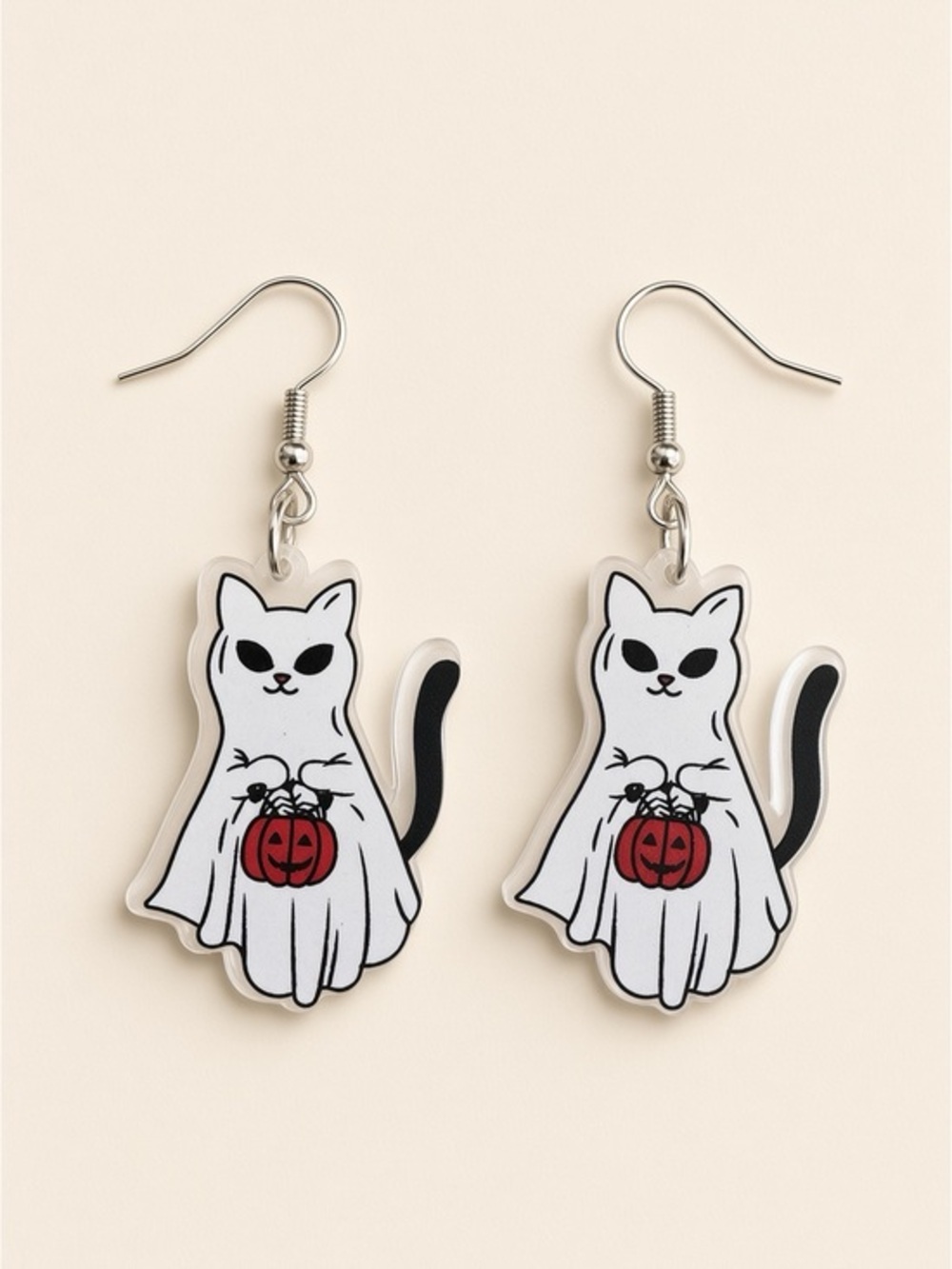 Halloween Acrylic Earrings!